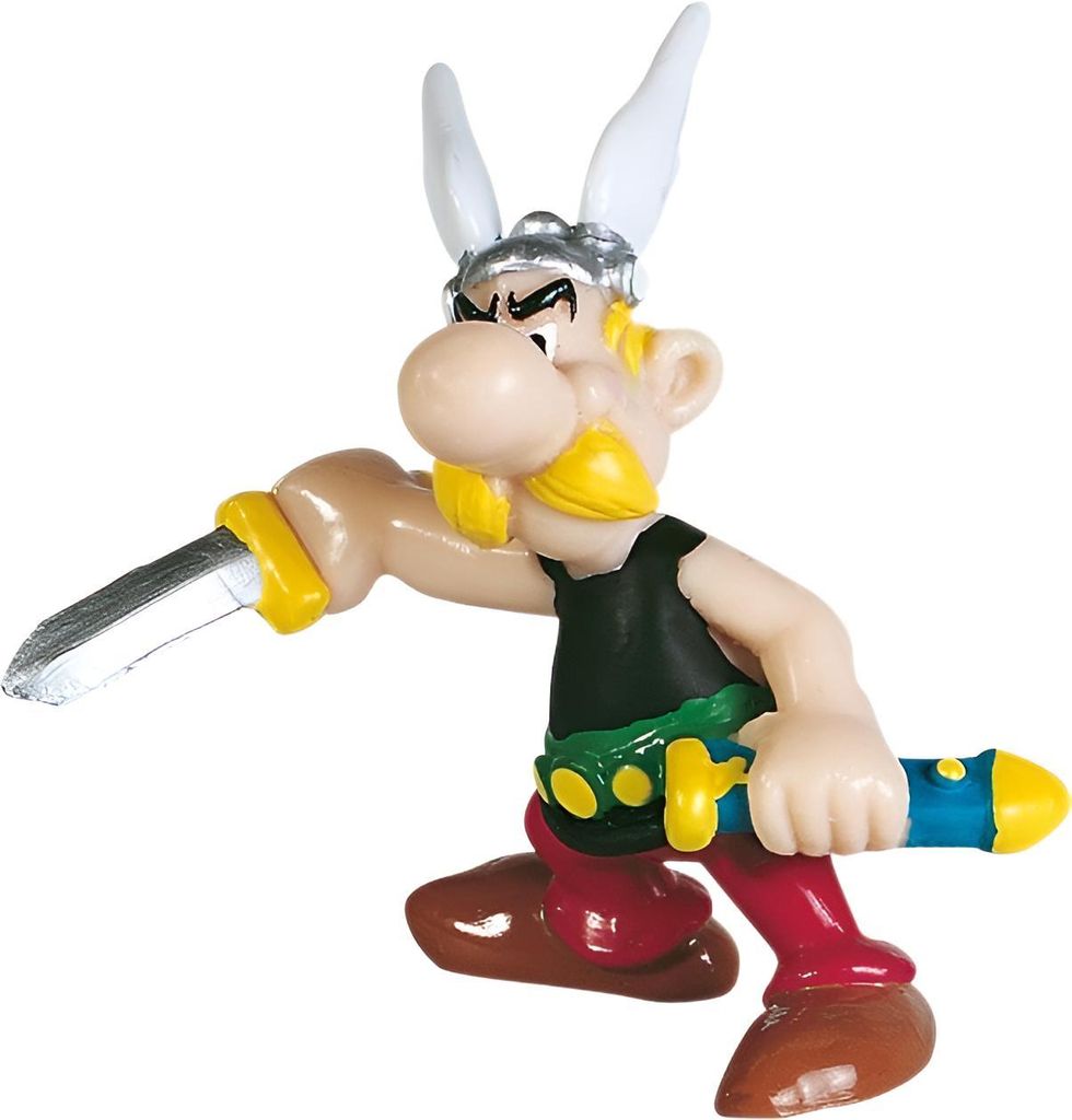 Plastoy SAS 60501 - Figurka Asterix gotowy do walki, 6,5 CM Zdjęcie produktu 
