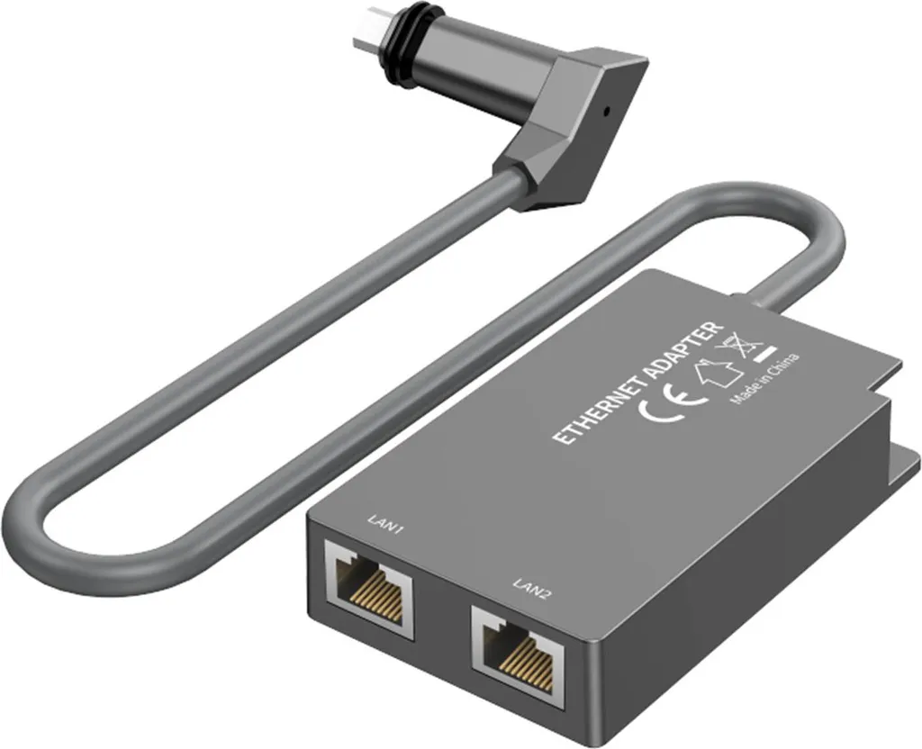 Adaptateur Ethernet pour Télétravail et Gaming sur Réseau Satellite V2