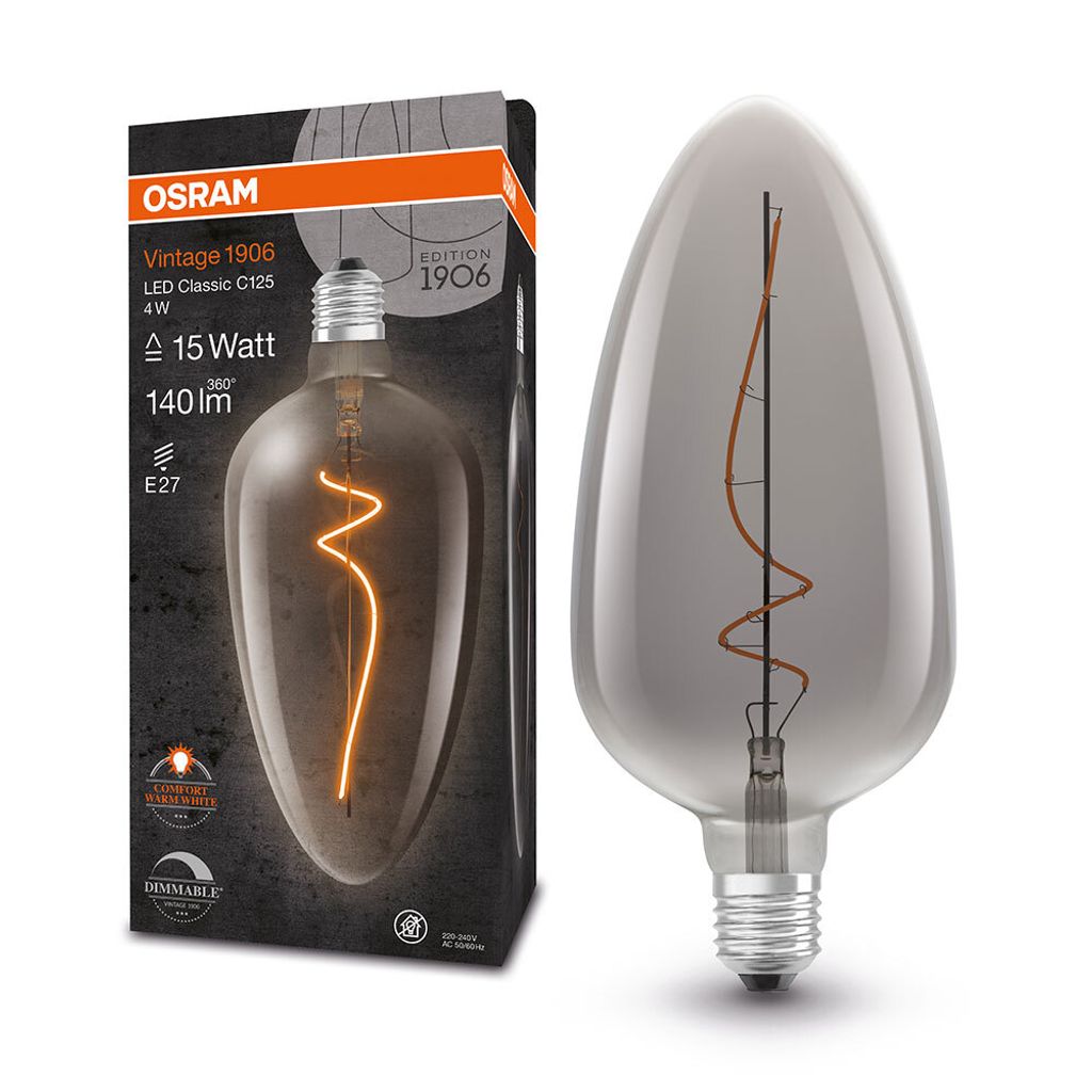 OSRAM Vintage 1906 LED Big Special Shapes 4W 818 žárovka z Obrázek produktu 