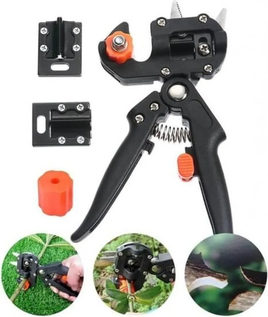 Forbice Innesto Professionale KP36854 Nera - Design Ergonomico e SK5 - 2