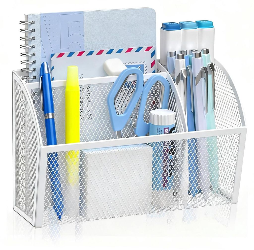 Magnetisches Regal mit 3 Fächern, magnetischer Organizer, Spind-Organizer, magnetisches Gewürzregal für Kühlschrank und Wand (weiß)