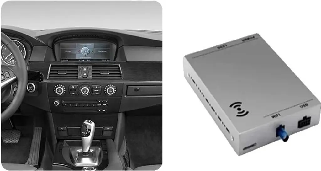 Interface Vidéo CarPlay Android Auto sans fil BMW E60 E63 E90 CCC