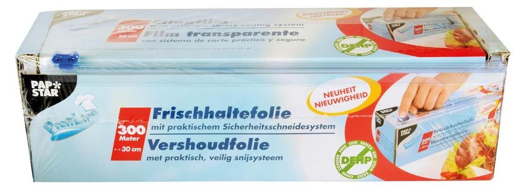 PAPSTAR  10518 Frischhaltefolie in Faltschachtel, Breite: Immagine del prodotto 