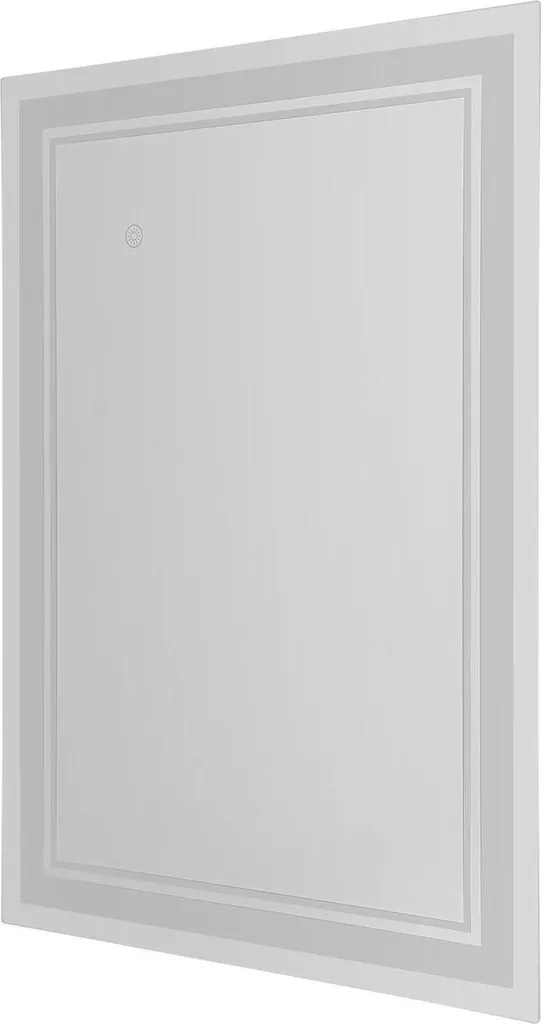 Miroir LED anti-buée et étanche IPX4 pour salle de bain sombre 70x50