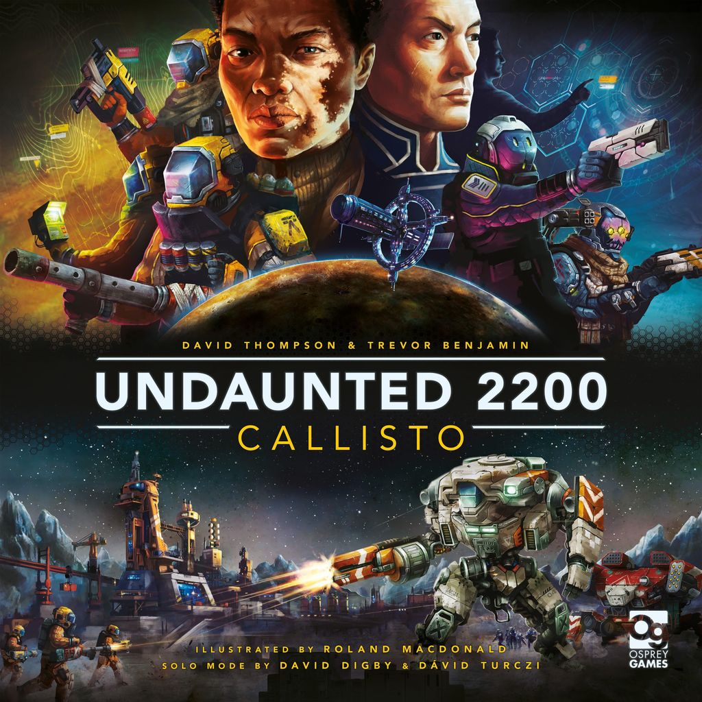 Asmodee Undaunted 2200: Callisto, Kartenspiel Produktbild 