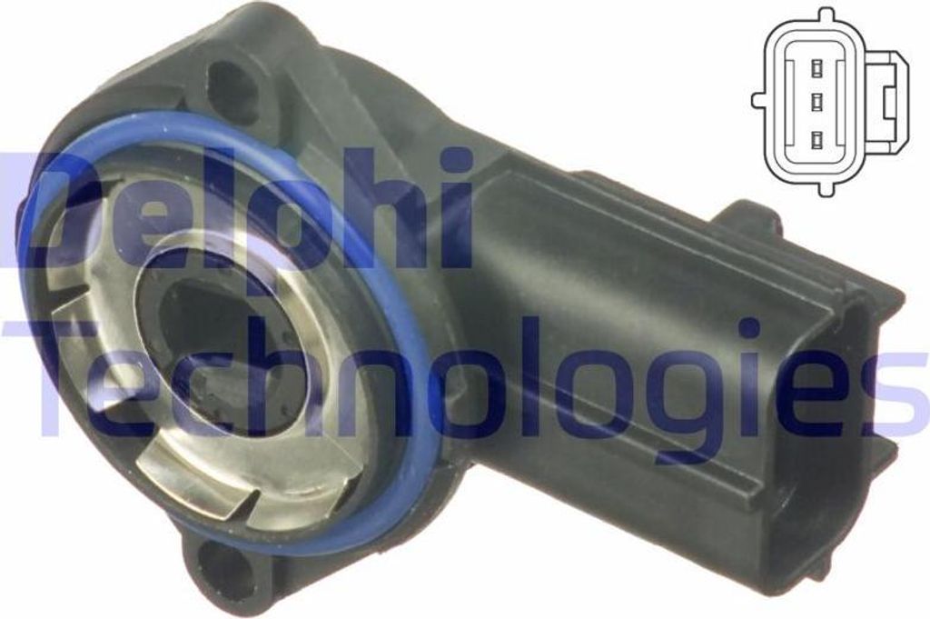 DELPHI SS10528-12B1 Drosselklappenpositionssensor OE 1053946 kompatibel mit Transit, Tourneo, KA, Puma, Mondeo, Maverick, Focus, Fiesta, Cougar