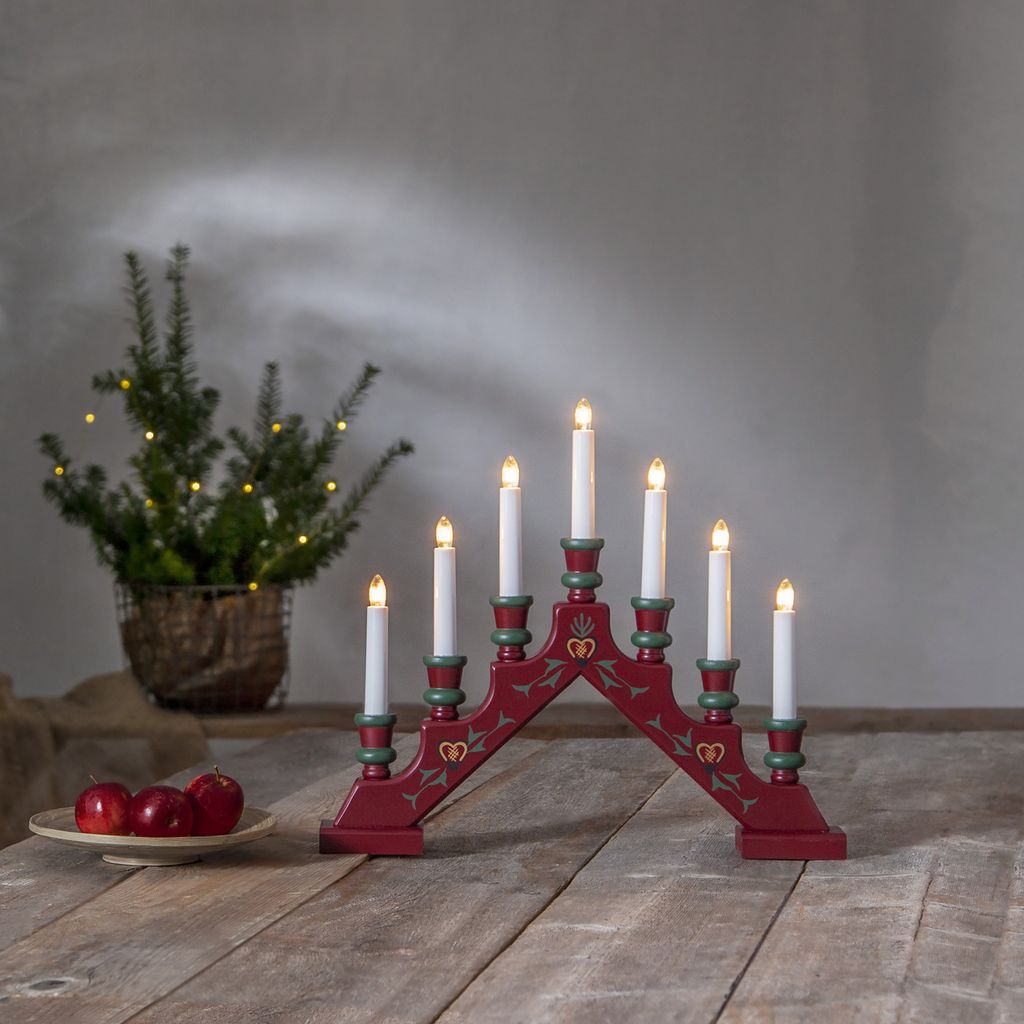 Lampada da finestra Best Season "Sara Tradition" a 7 luci, Immagine del prodotto 