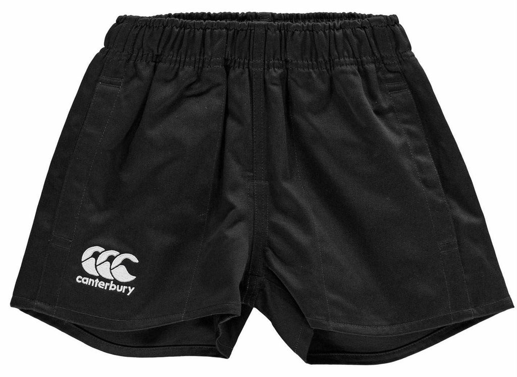Canterbury - Rugby-Shorts für Herren/Damen Uni GT13401 (152) (Schwarz)