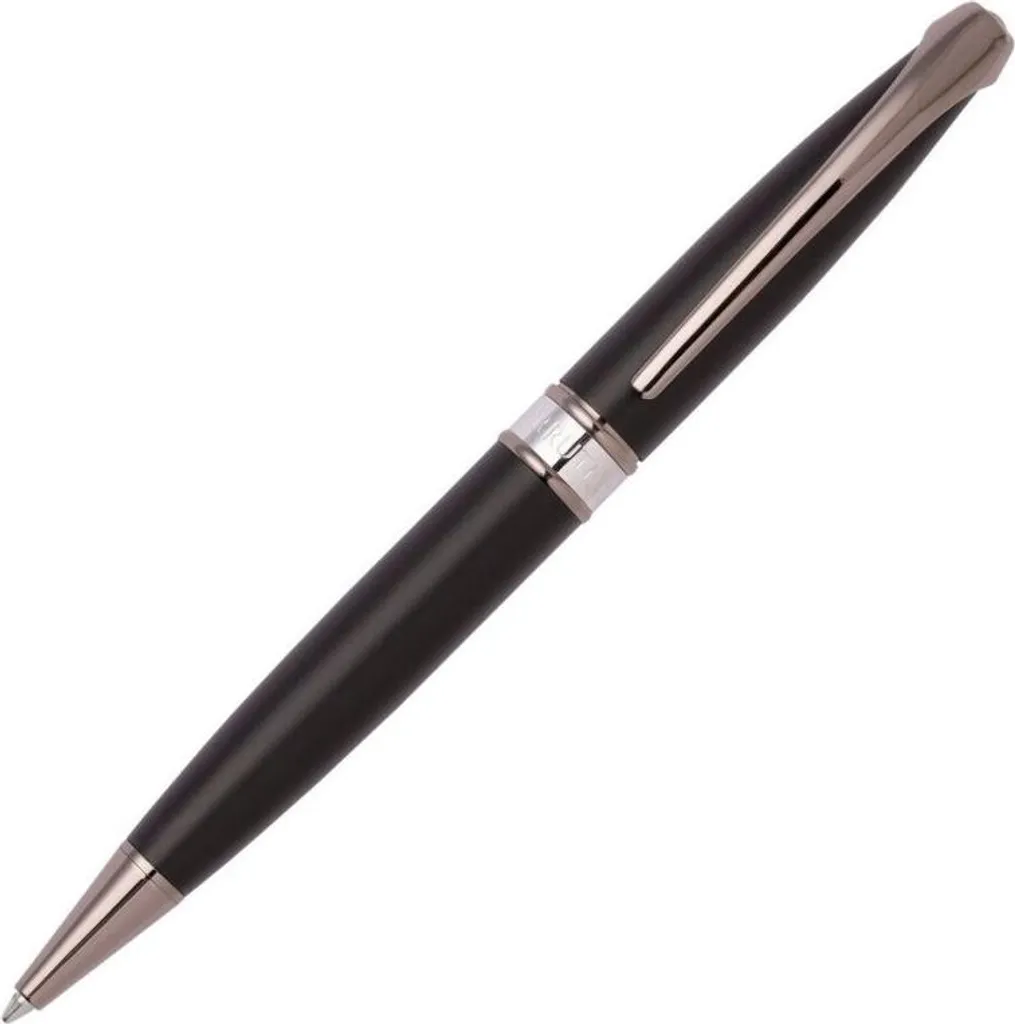 Stylo Cerruti NSC2454A - Roller Luxe en Métal Noir pour l'Écriture