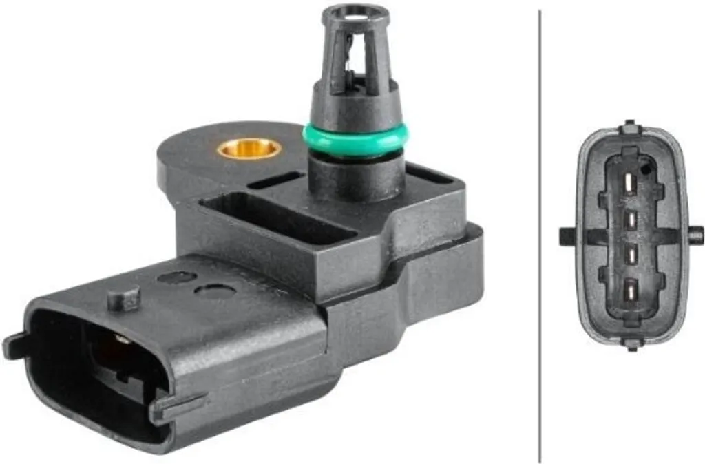 Capteur de Suralimentation pour Opel Astra J, Mokka et Corsa D - HELLA 6PP