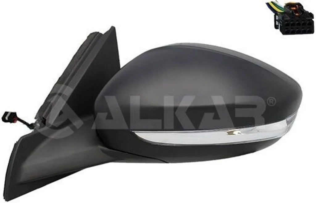 Rétroviseur extérieur gauche Opel Corsa F - Miroir complet ALKAR 6139726
