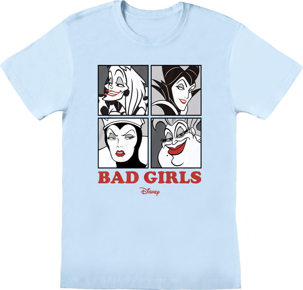 Disney - "Bad Girls" T-Shirt für Herren/Damen Uni HE826 (S) (Blau)