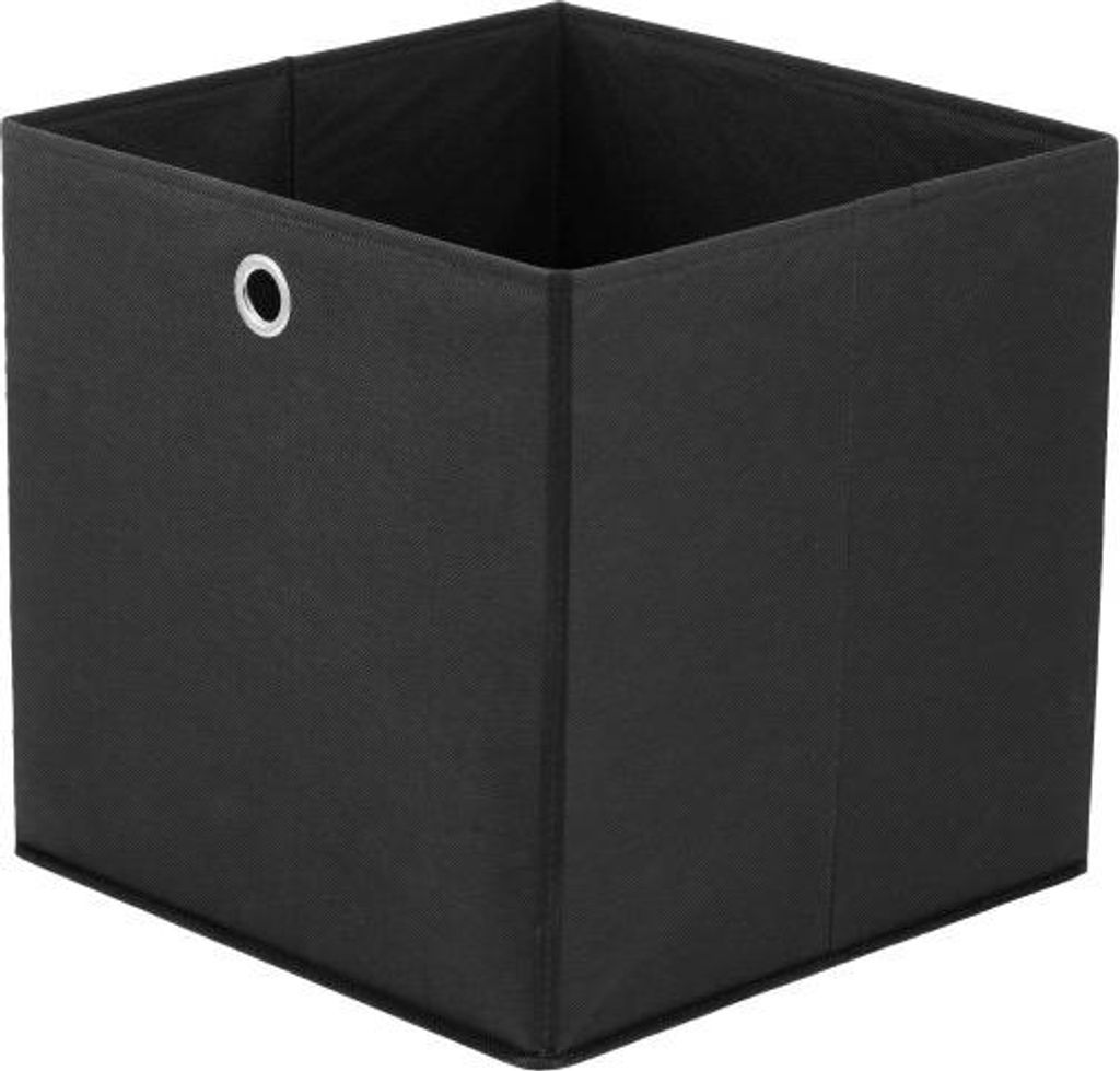 Aufbewahrungsbox, schwarz