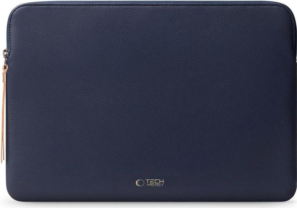 Tech-Protect Fleece Laptop-Tasche 15-16 - Marineblau Produktbild 