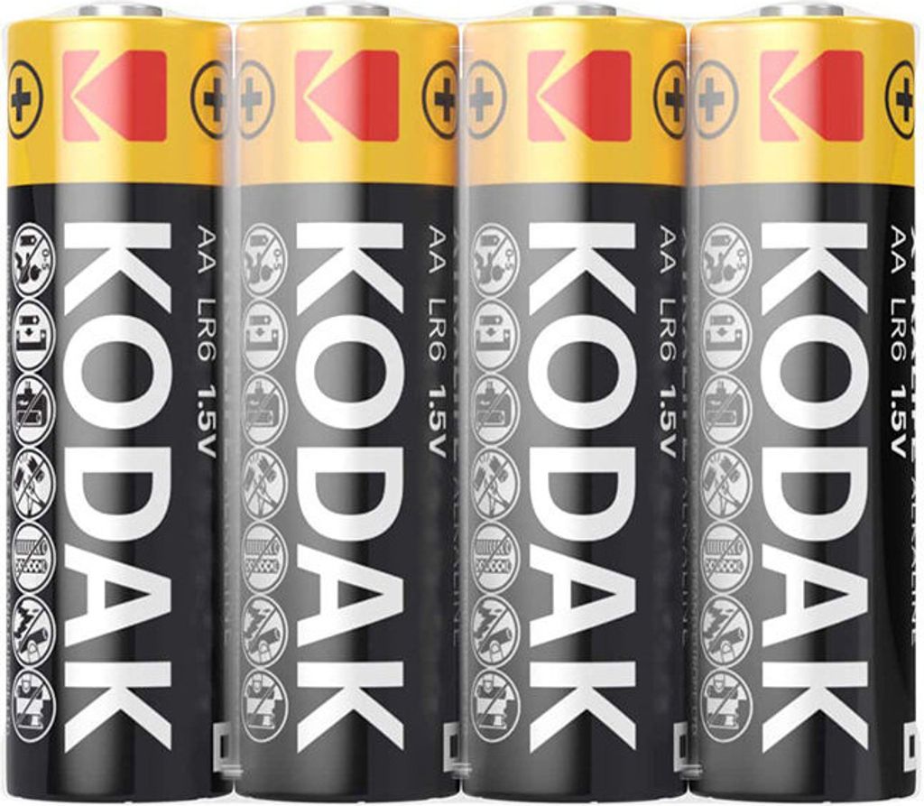 Kodak - Elektro - Xtralife piles alcalines 4pcs AA 24 mois Image du produit 