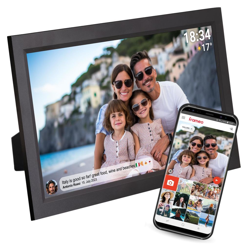 Denver PFF-1503 Digitaler WLAN-Bilderrahmen - 15.6" IPS Produktbild 