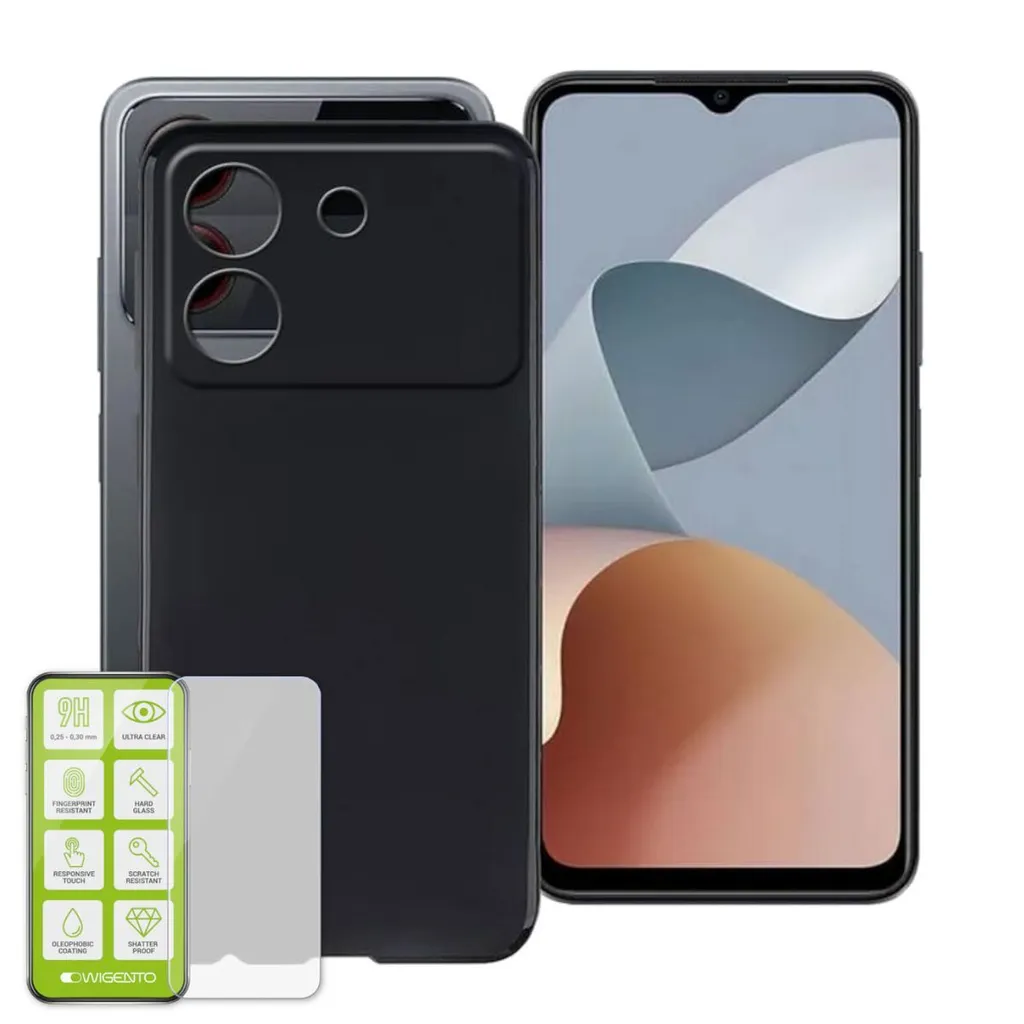 Per ZTE Blade A54 Custodia in silicone H9 vetro telefono cellulare Custodia Cover Cap