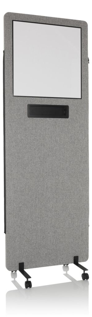 hjh OFFICE Trennwand FLEXMIUT WB Sichtschutz Raumteiler Indoor 177.0 x 60.0 x 3.0 cm