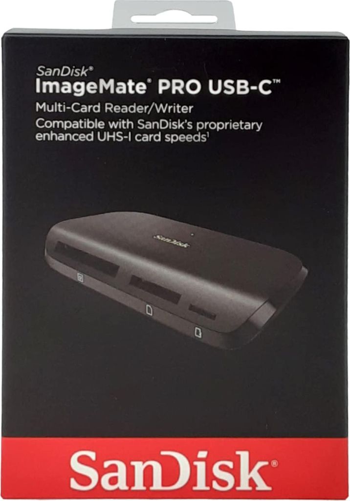 SanDisk ImageMate PRO USB-C, CF, MicroSD (TransFlash), Produktbild 