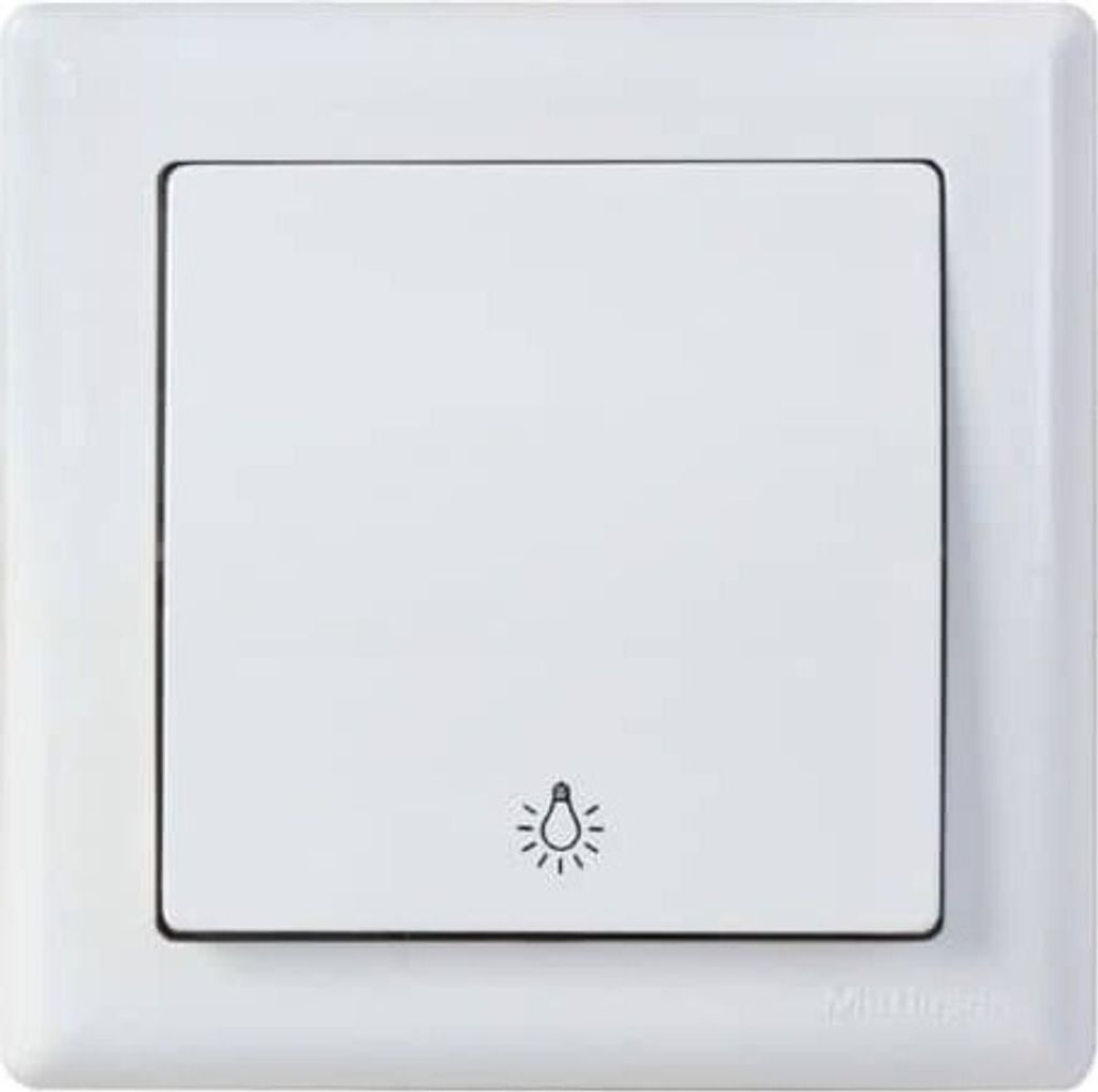 Mutlusan Daria Taster Licht Unterputz weiss