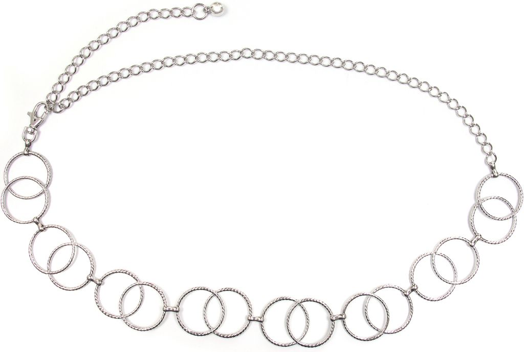 Kettengürtel Kini mit ineinanderlaufende Ringe von collezione alessandro