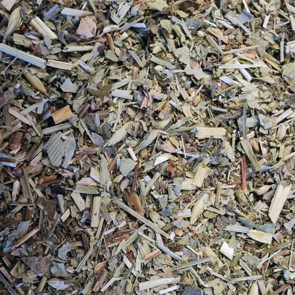 Kräutertee-Mischung mit Frauenmantel, Schafgarbe und Grüner Hafer – 100g