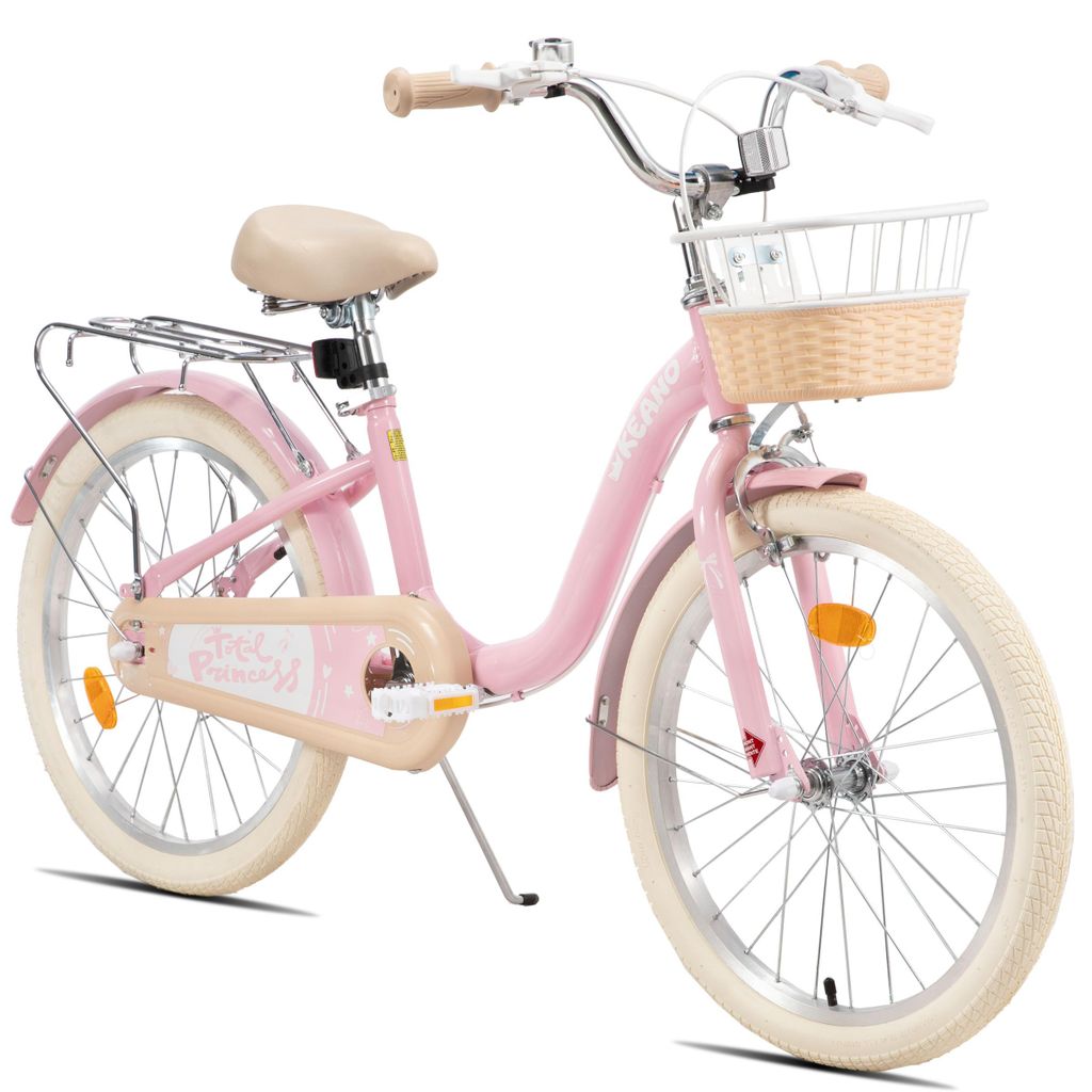 Joystar 20 Zoll-Kinderfahrrad, komplett mit Korb, Klingel, Produktbild 