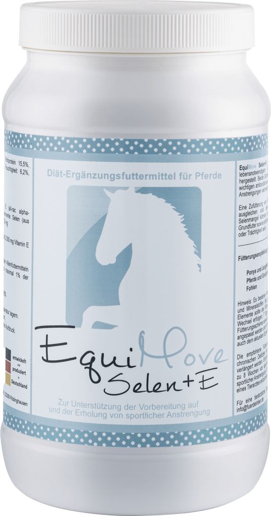 EquiMove Selen+E - Zur Korrektur von Selenmangel und Versorgung mit Vitamin E und Selen