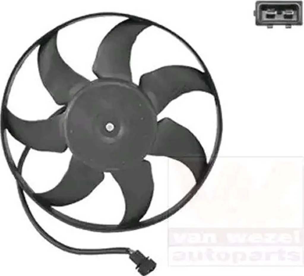 Ventilateur radiateur VW Transporter : pièce 345 mm pour refroidissement