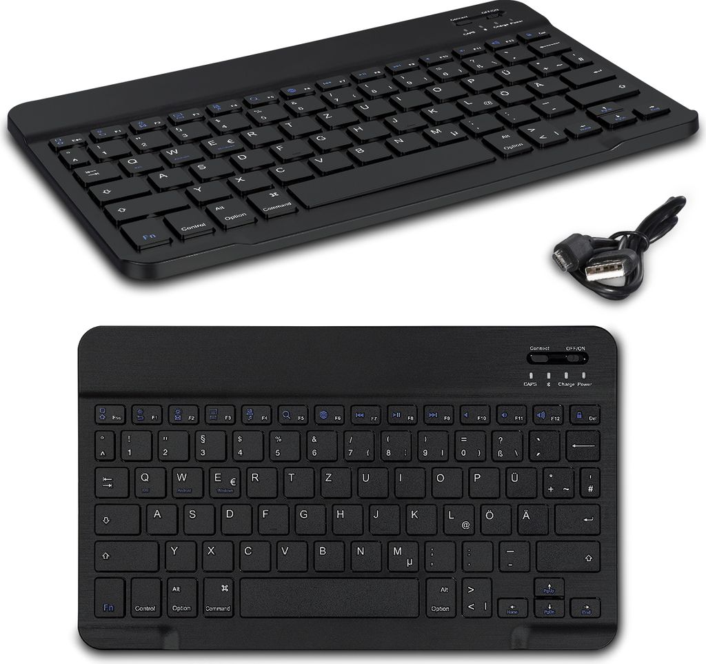 Wireless Tastatur Bluetooth 3.0 Keyboard für Handy Tablet Produktbild 