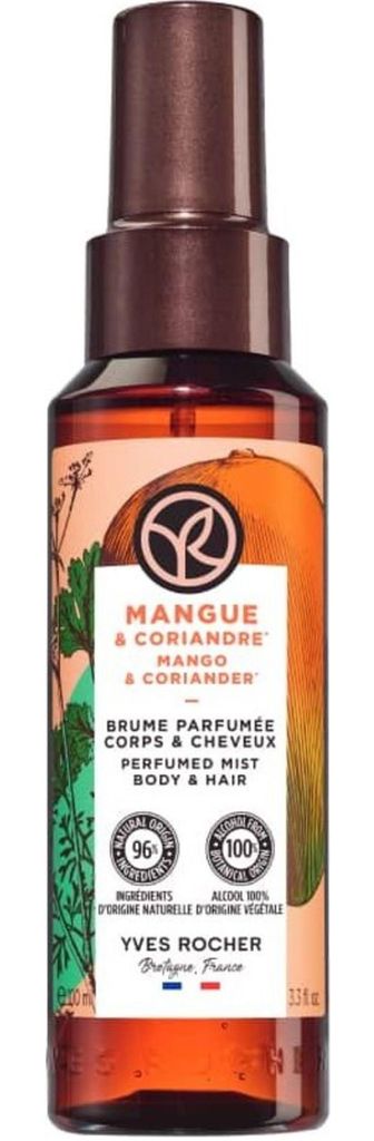 Yves Rocher Bain Nature Spray per capelli e corpo Mango e Immagine del prodotto 