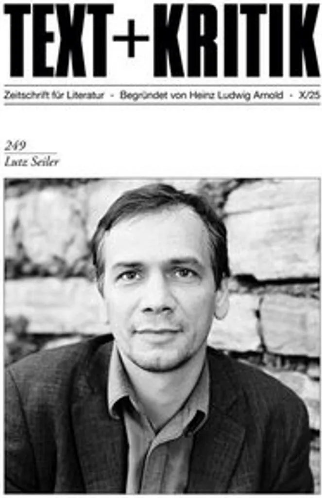 Livre Lutz Seiler : Nouveau Roman Contemporain en Grand Format de Qualité