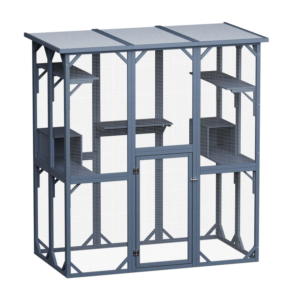 Recinto per gatti da esterno Wiltec 170 x 88 x 180 cm, Immagine del prodotto 