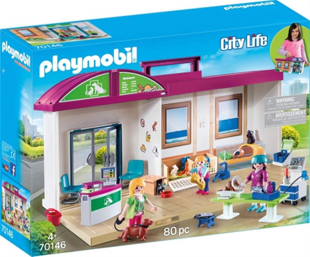 PLAYMOBIL Mitnehm-Tierklinik, 70146 Produktbild 