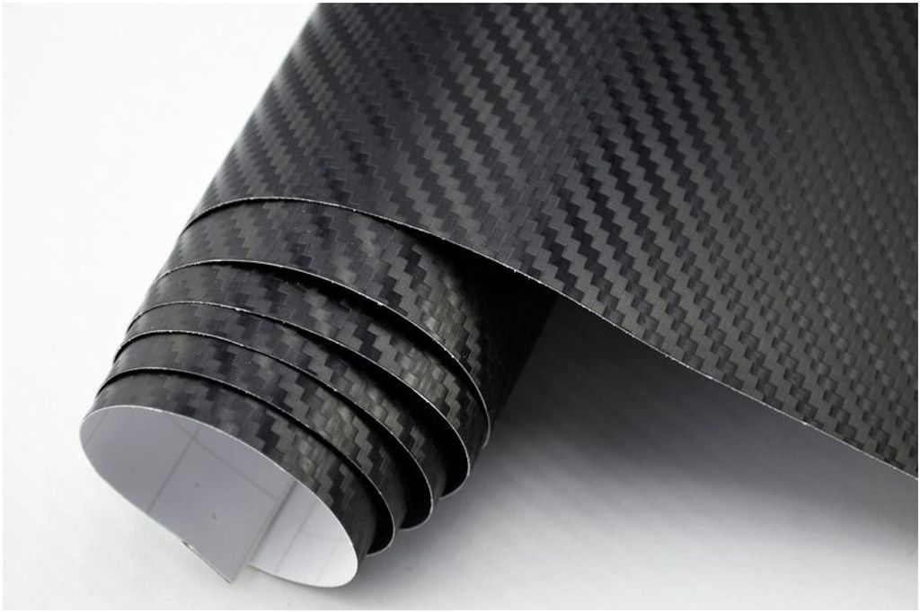 3D Carbon Folie schwarz selbstklebend 30cmx100cm 