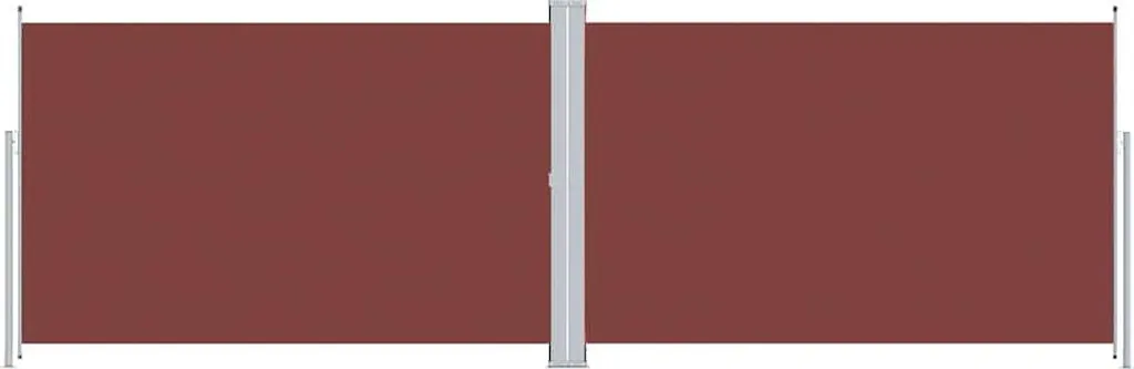 vidaXL Tenda Laterale Retrattile 220x600 Marrone | Specifiche Pro