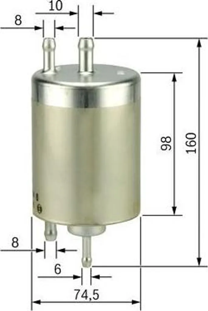 Filtre à carburant Bosch 0450915003 : fini les ratés moteur Mercedes