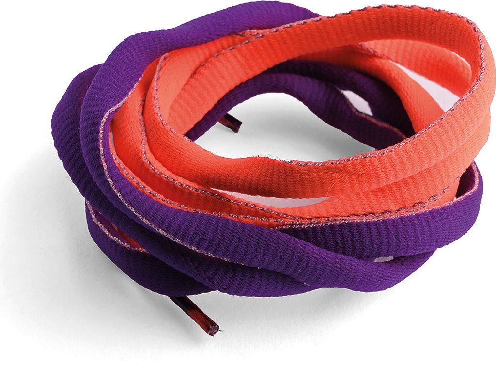 RINGELSPITZ - Joy! Schnürsenkel - 120 cm, lila/orange