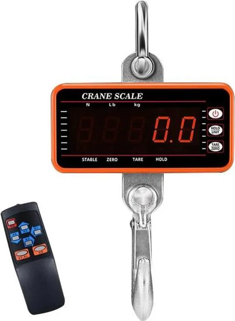 Pèse-charge 1500 kg avec télécommande HDWR wagPRO-H1500 haute précision - 2