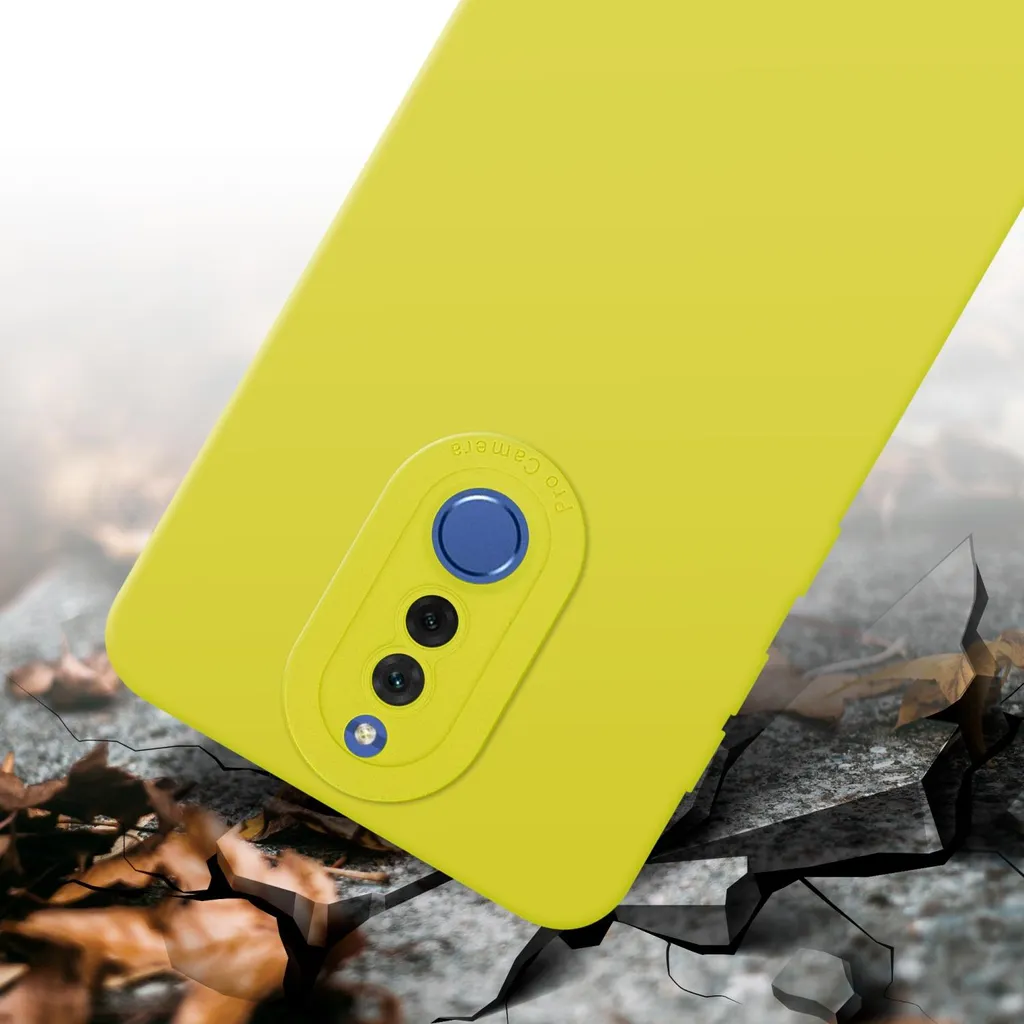 Analisi Cover Cadorabo Huawei Mate 10 Lite TPU Giallo Protettiva - 4