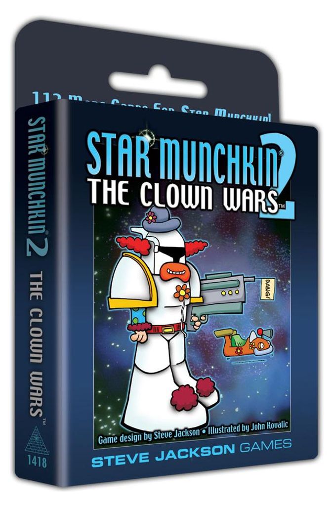 Star Munchkin 2: Clown Wars – dodatek do gry karcianej – Zdjęcie produktu 
