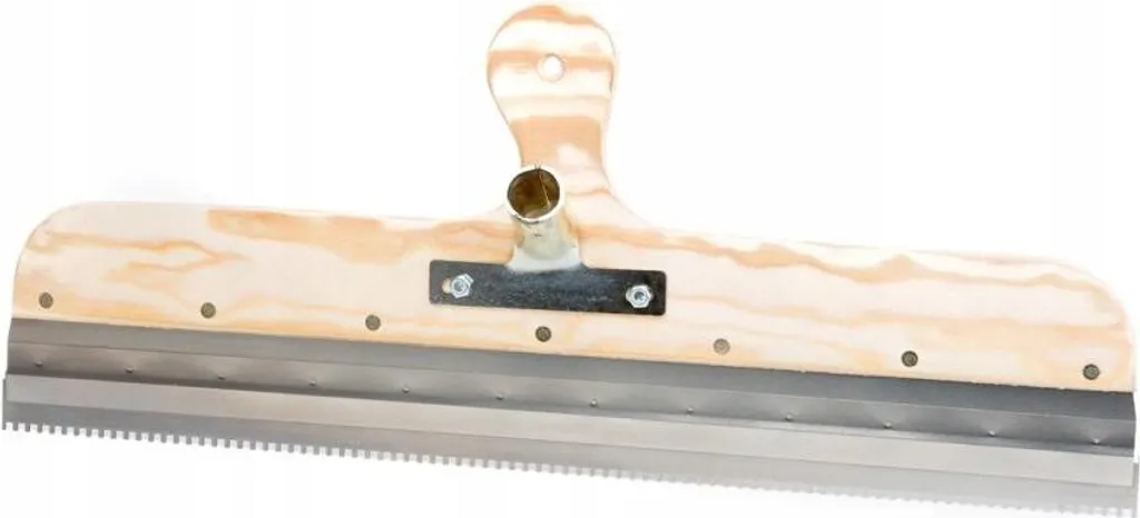 Levior Spatola in acciaio inox 560 mm, dente 4x4 570