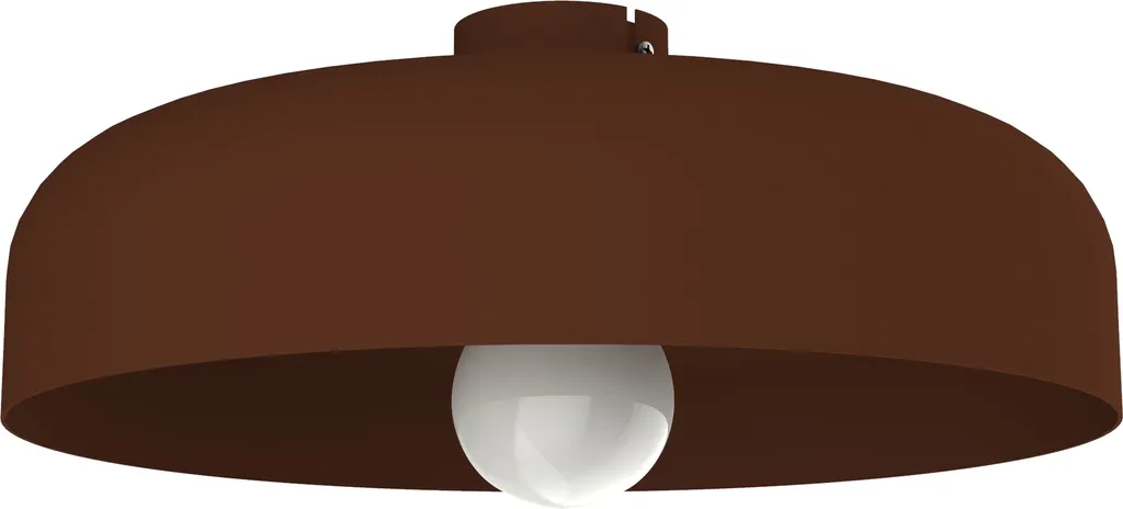 Plafonnier TUZZI métal noir D40cm 1xE27 42W - Luminaire design chic
