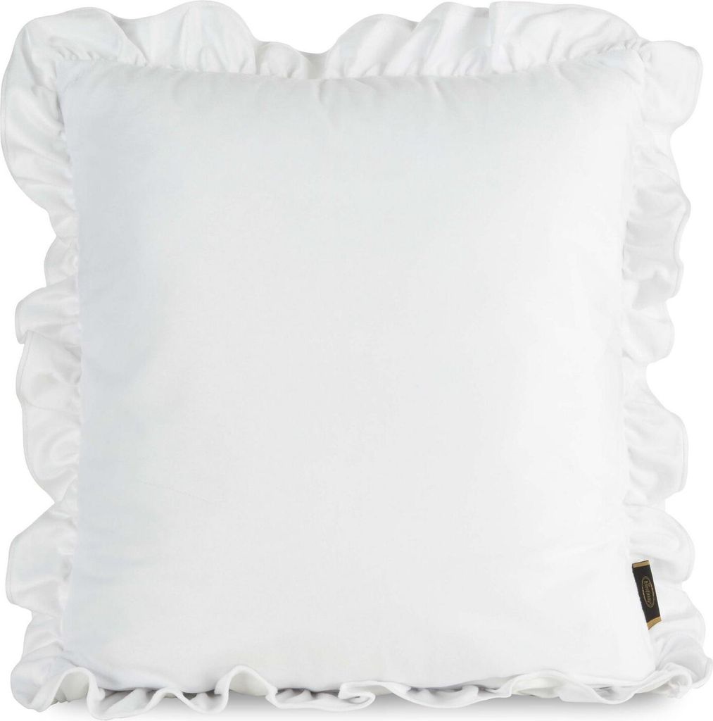 EUROFIRANY | Kissenhülle - 45 x 45 cm - weißer Kissenbezug Produktbild 