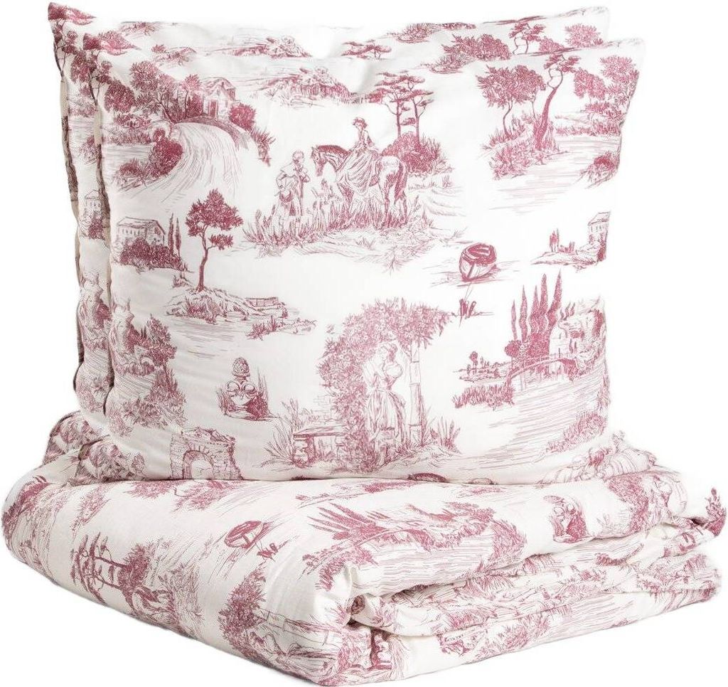HOMLA Pościel PEISA satynowa 160x200 + 2*70x80 cm Zdjęcie produktu 