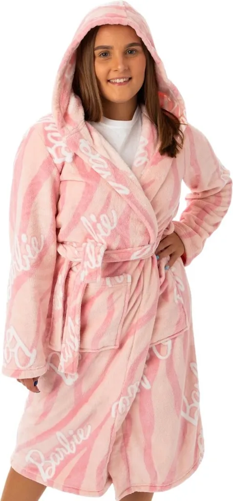 Robe de Chambre Barbie Femme XL Rose Finissez-en avec le Froid à la Maison