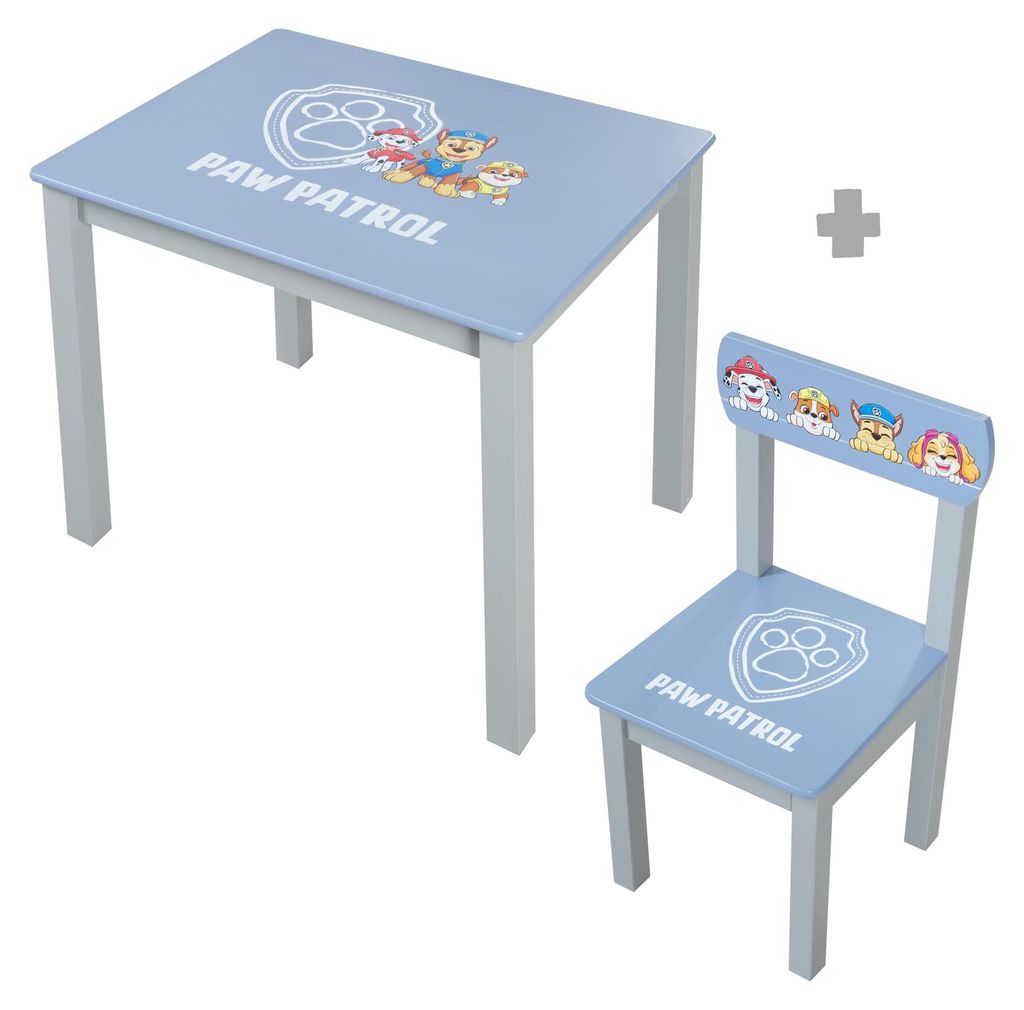 roba Paw Patrol set di sedute in legno per bambini - Sedia Immagine del prodotto 