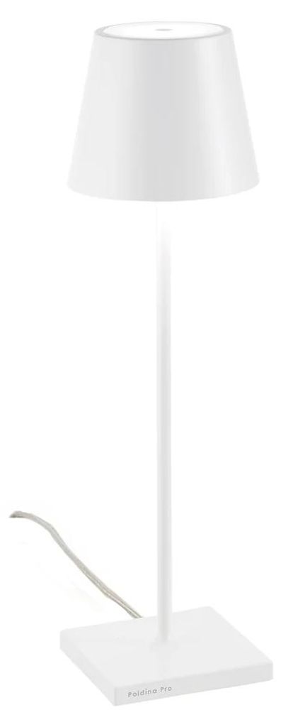 Lampada da Tavolo Poldina Bianca 230V con spina LED Immagine del prodotto 