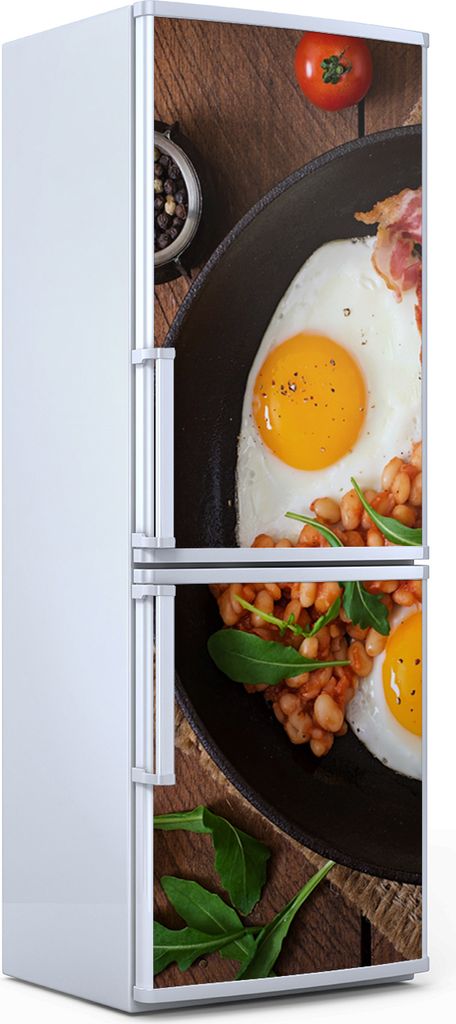 Magnete Dekorative - 70 cm x 190 cm - Küche - Magnetmatte Kühlschrankmagnete - Englisches Frühstück
