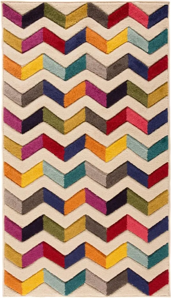 Tapis Spectrum Bolero Multi 200 x 290 cm au design graphique moderne